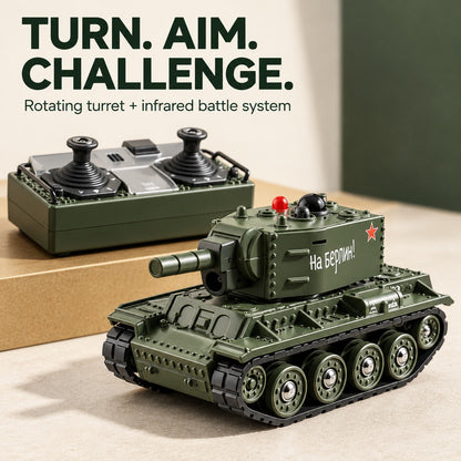 🎮 Mini RC Battle Tank – 1:64 Infrared Duels