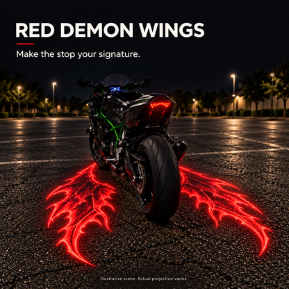 🏍️ Motorcycle Ground Projection Lights