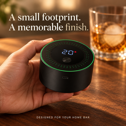 🔥Hot Sale 49%🥃 Electric Whiskey Smoker Kit – Rechargeable, Butane-Free Cocktail Smoke Infuser