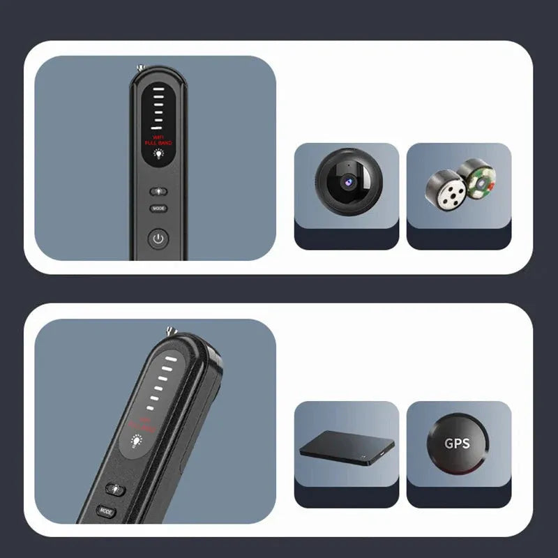 🛡️ 50% OFF NOW! 🔍 Anti-Spy Camera & GPS Detector – Portable, Sensitive & Easy-Scan – Find Hidden Cameras & Trackers Anywhere 📡