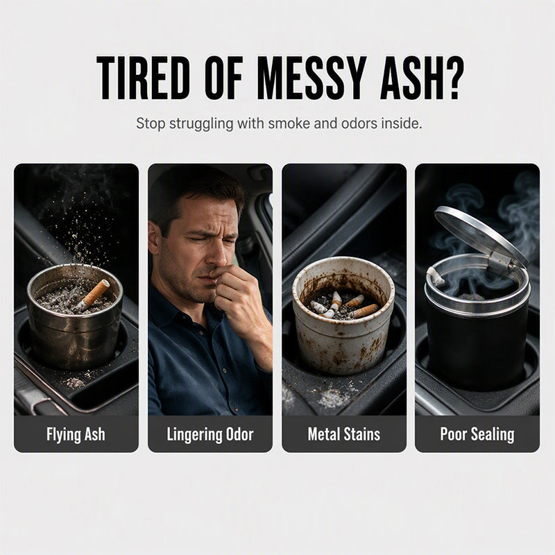 Rotating Car Ashtray