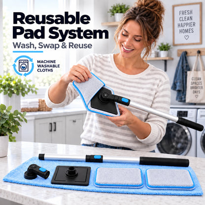 Dual Magnetic Car Windshield Cleaner | Streak-Free Auto Glass Cleaning Kit⭐