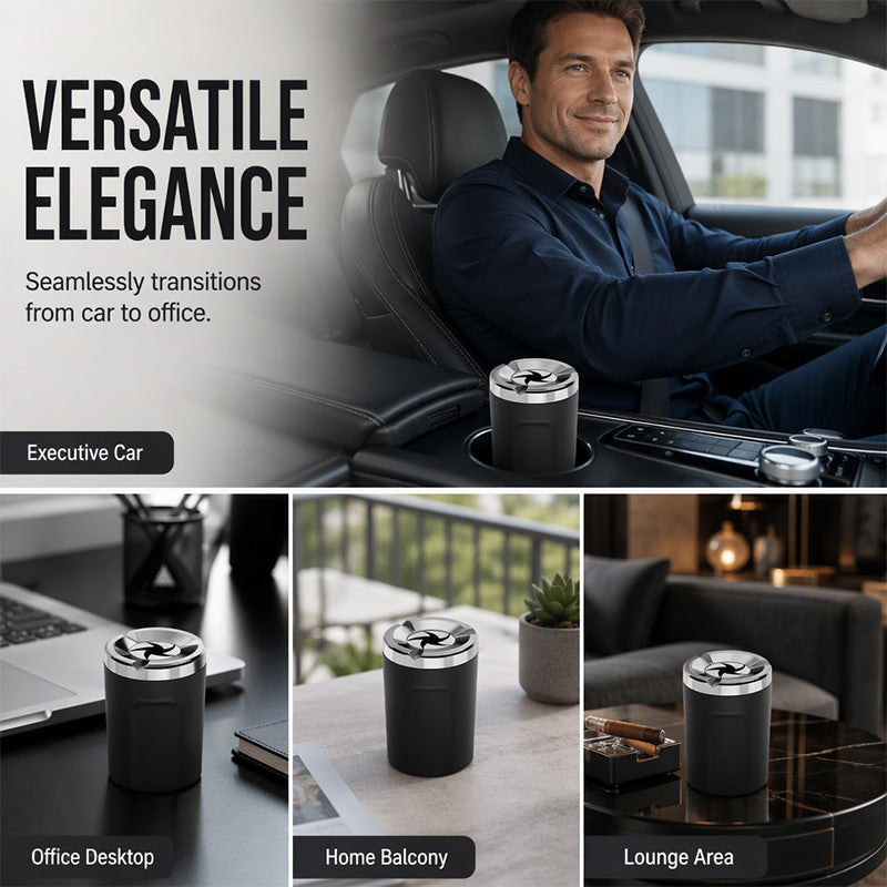 Car ashtray detail
