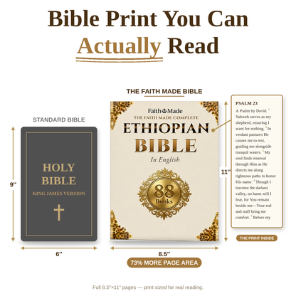 The Faith Made Ethiopian Bible