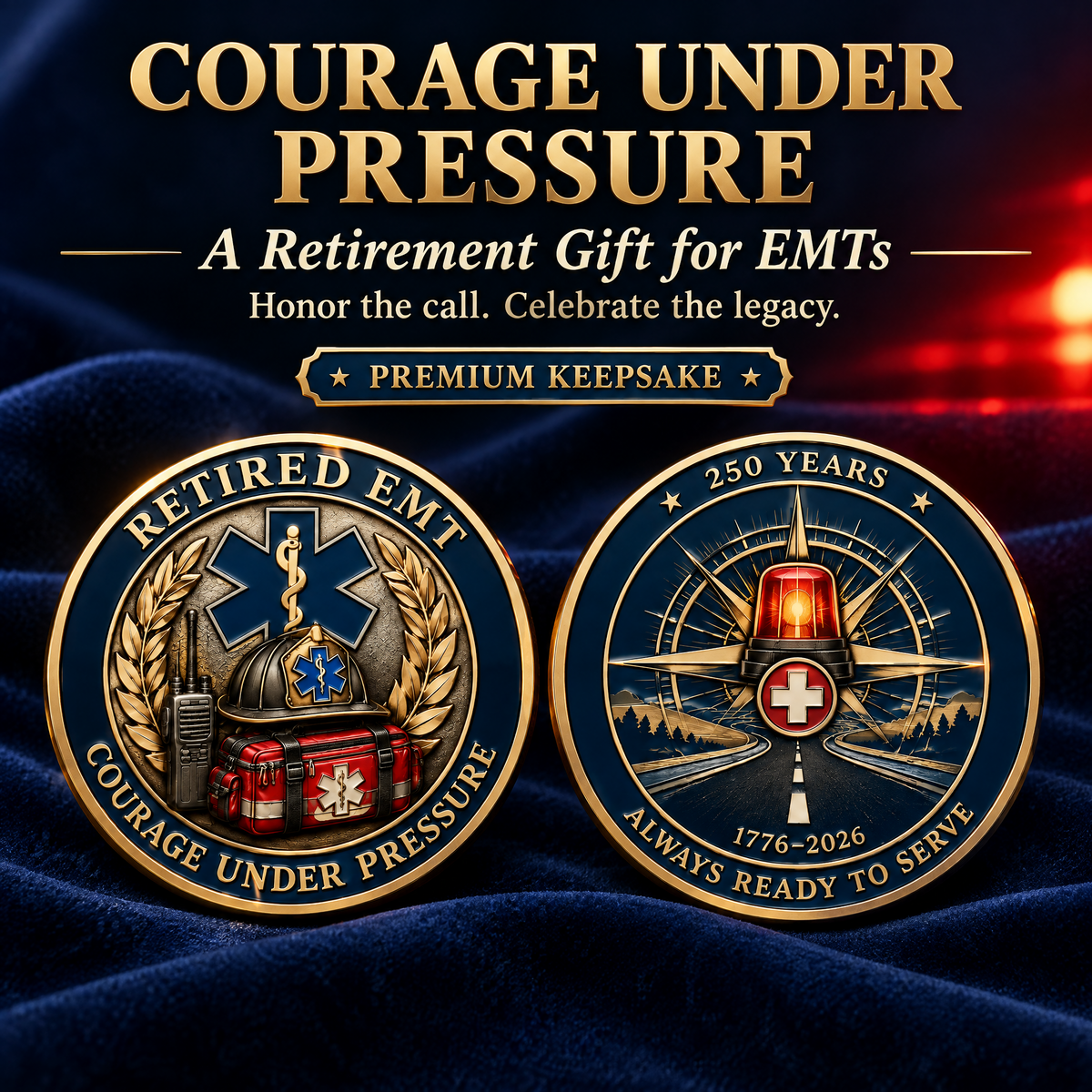 Healthcare Retirement Challenge Coin Collection - image 2