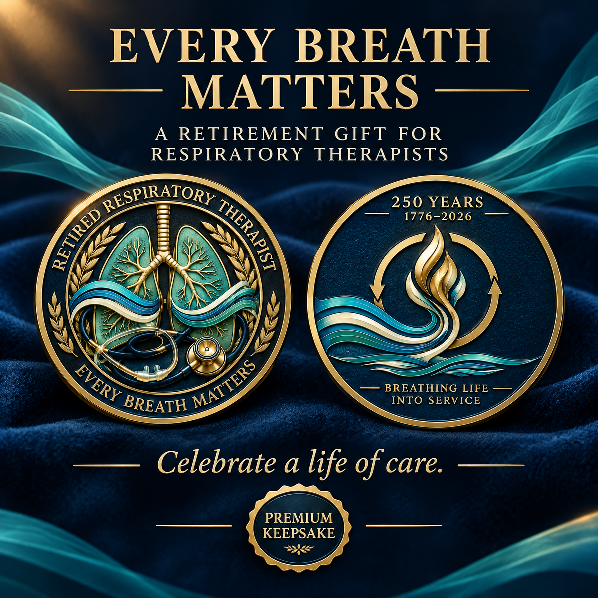 Healthcare Retirement Challenge Coin Collection - image 4
