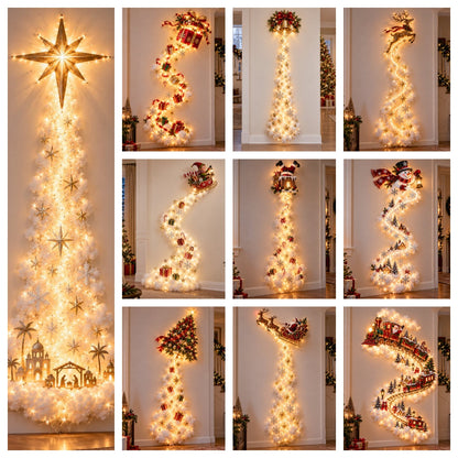 ✨ Christmas Magic Trail Wall Light - A Little Christmas Magic, Right on Your Wall