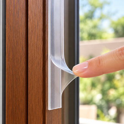 Clear Self-Adhesive Door & Window Seal Strip