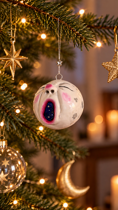 Handmade Moon Character Ornaments | Three Celestial Styles