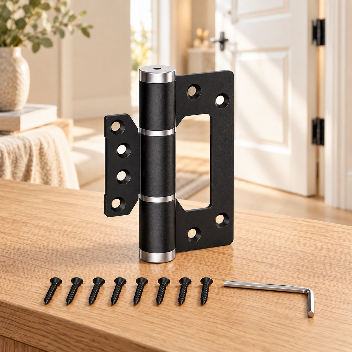 Adjustable Soft-Close Door Hinge — Single Pack