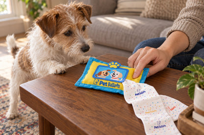 Pull & Snuffle Wipes Dog Toy