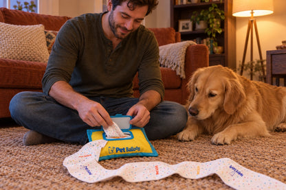 Pull & Snuffle Wipes Dog Toy