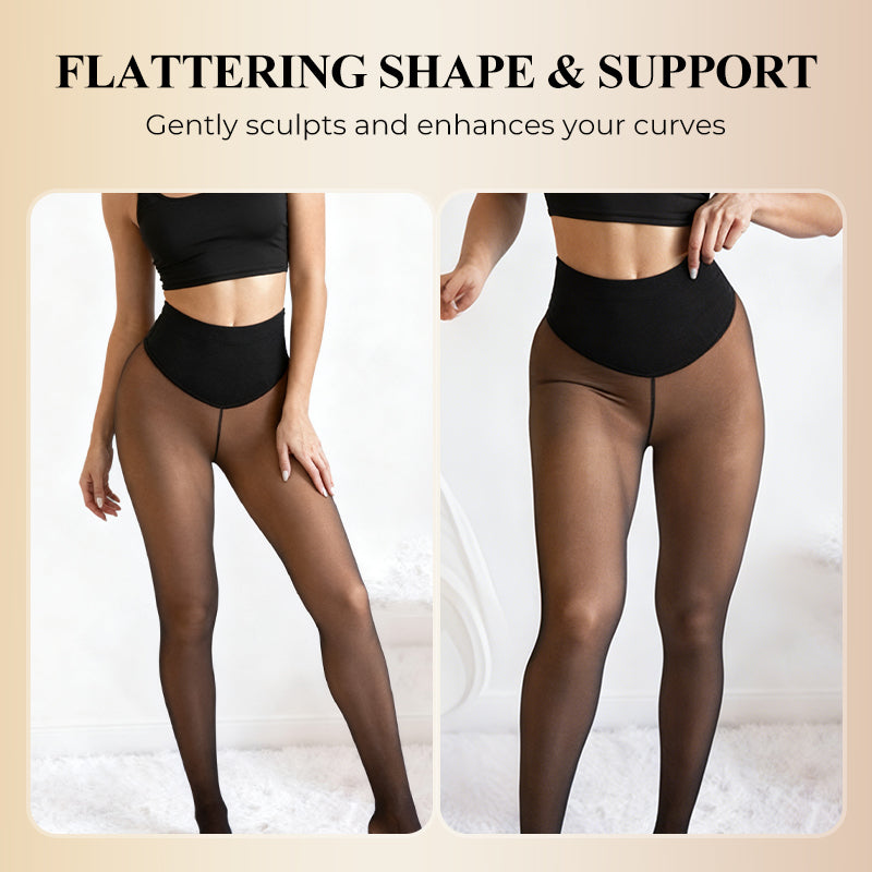 🔥68K+ SOLD!❄️One-Seam Shaping Leggings🦵Stay Warm.Look Snatched. 💕🎁