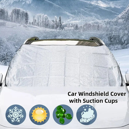 ⏳Limited-time 50% off⏰Car Windshield Cover with Suction Cups🚗🪟
