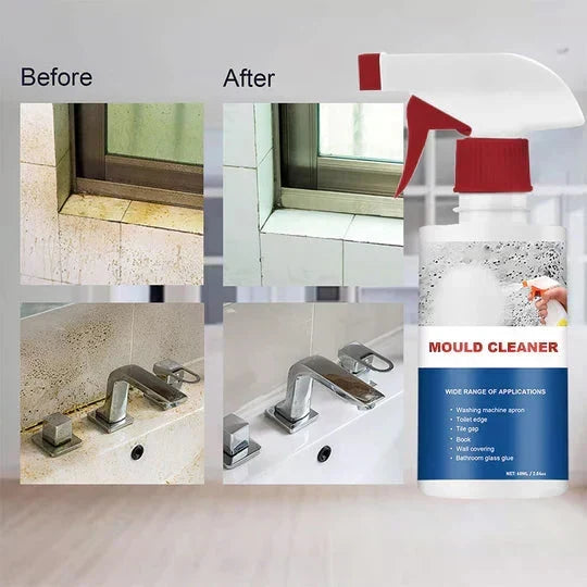 ✨ Mold & Mildew Stain Remover Spray (60ML) - Fast-Acting No-Scrub Cleaner