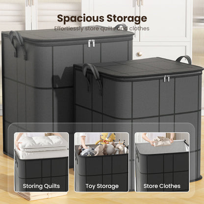 ⚡50% OFF Factory Clearance –📦Foldable Storage Tote – Waterproof, Dustproof, Big & Portable