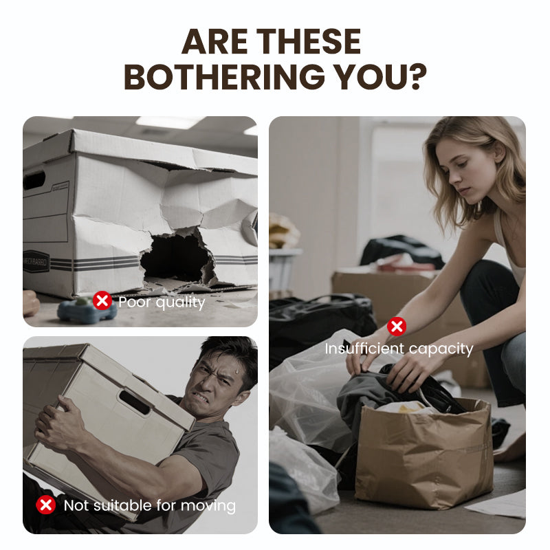 ⚡50% OFF Factory Clearance –📦Foldable Storage Tote – Waterproof, Dustproof, Big & Portable