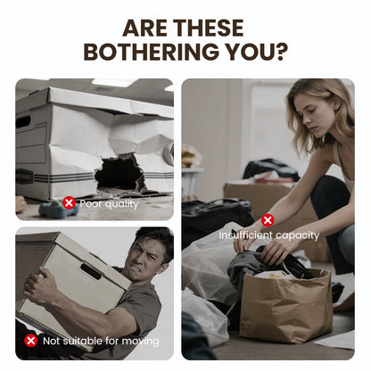 ⚡50% OFF Factory Clearance –📦Foldable Storage Tote – Waterproof, Dustproof, Big & Portable