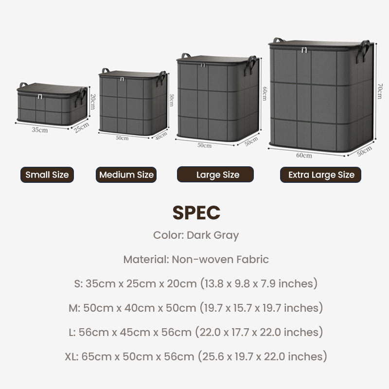 ⚡50% OFF Factory Clearance –📦Foldable Storage Tote – Waterproof, Dustproof, Big & Portable