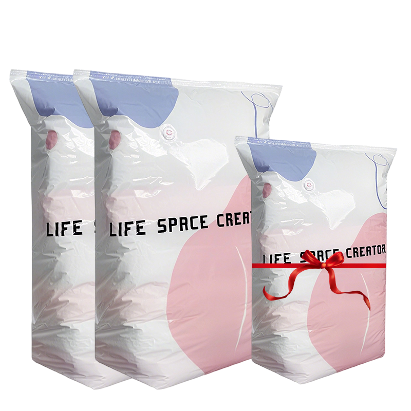 💞50K+ SOLD!🧳💨 No‑Pump Vacuum Storage Bags