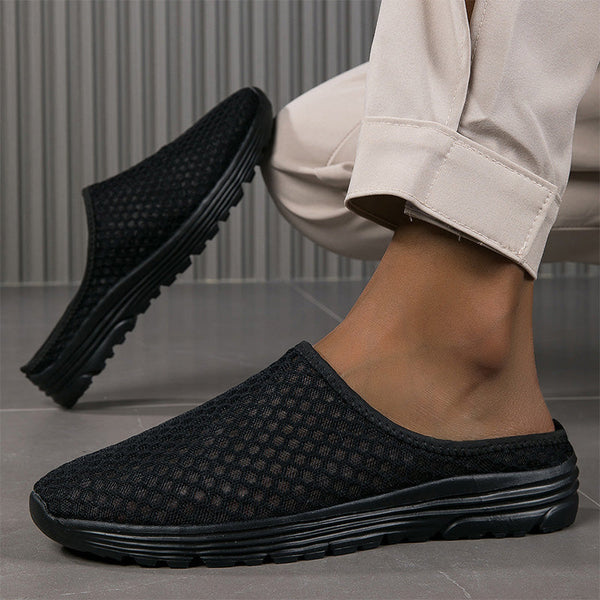 Breathable Mesh Comfort Slippers – Lightweight, Casual Slip-On Shoes for Everyday Wear