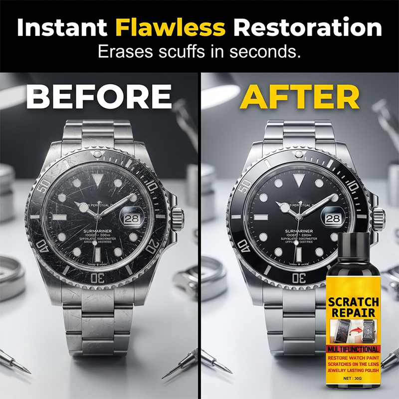 ✨ Multifunctional Scratch Repair Polish – Polishing Paste for Light Surface Marks on Watches, Jewelry & Metal