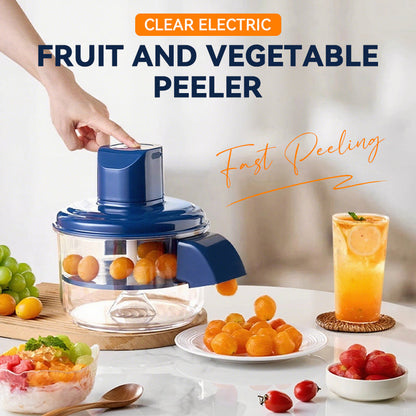 🥔 Automatic Electric Fruit & Vegetable Peeler – 5-Blade USB Rechargeable Kitchen Tool