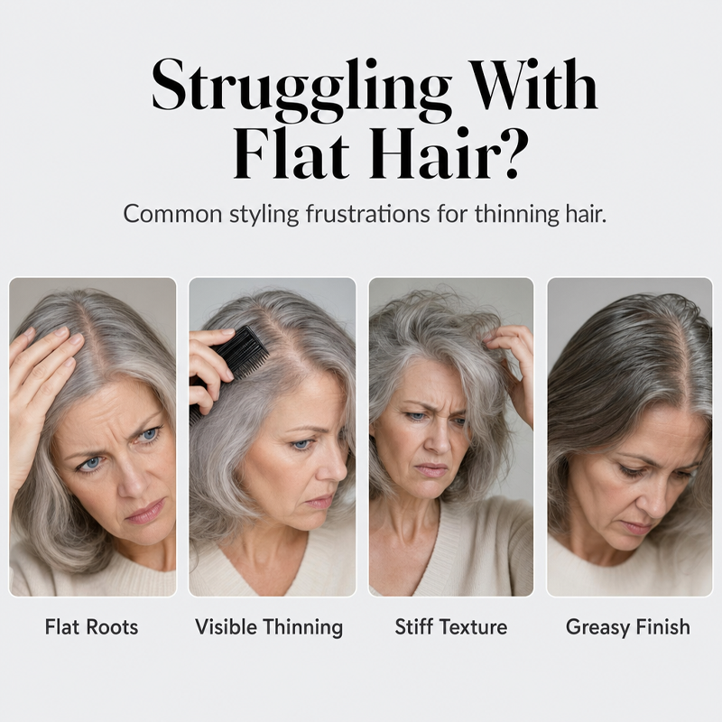 🔥Black Friday Buy 1 get 1 free🔥 Fluffy Hair Shaping Spray – Volume-Boosting Spray with Long-Lasting Hold & Peach Scent