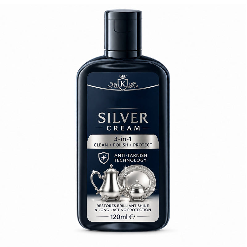 ✨✨ Anti-Tarnish Silver Polish Cream – Shine & Restore Silver Jewelry and Metalware