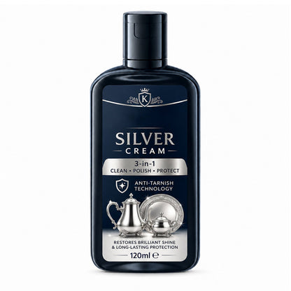 ✨✨ Anti-Tarnish Silver Polish Cream – Shine & Restore Silver Jewelry and Metalware