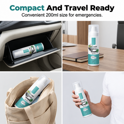 ✨ No-Rinse Fabric Cleaner Foam – Deep Clean & Refresh Sofas, Carpets & Upholstery Without Water