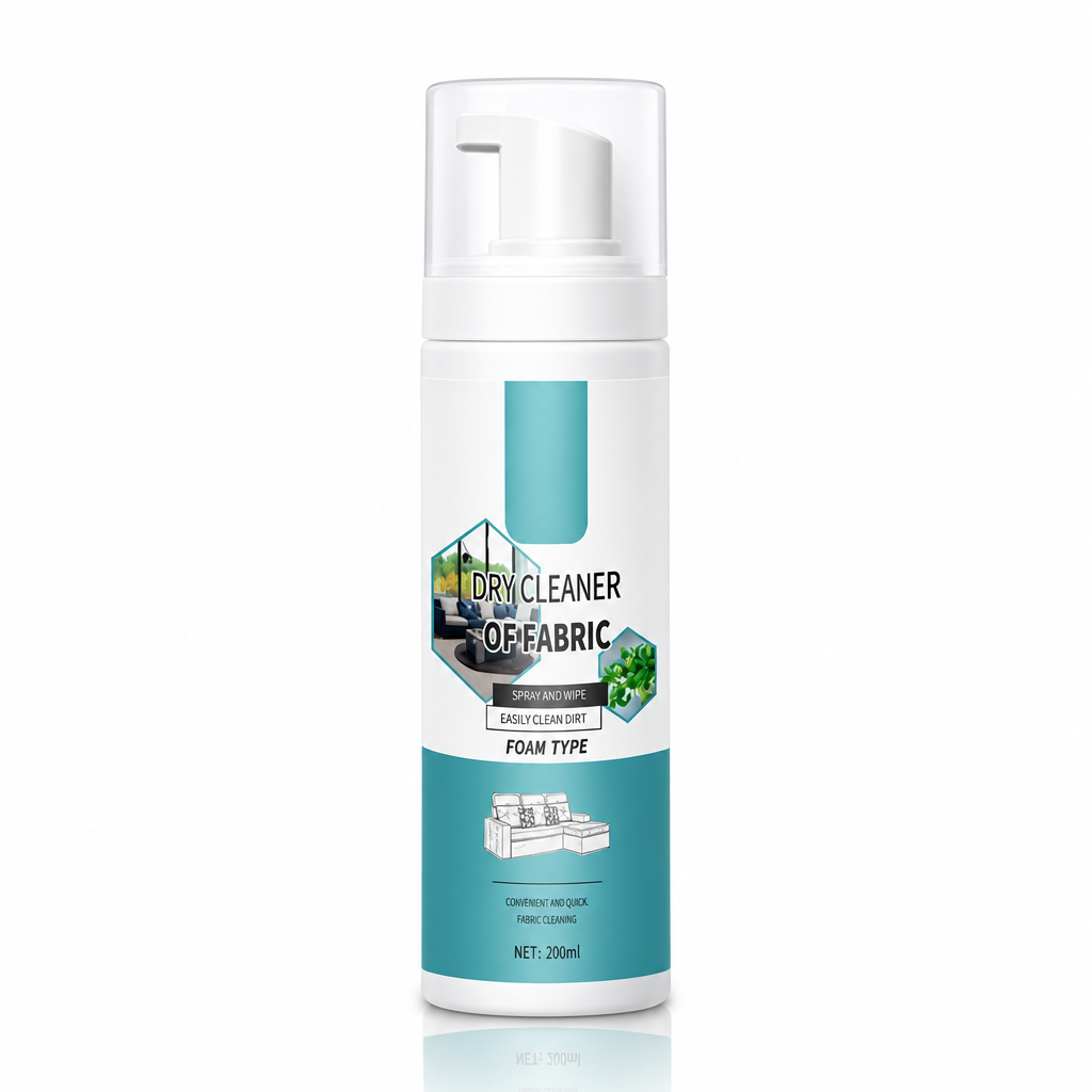 ✨ No-Rinse Fabric Cleaner Foam – Deep Clean & Refresh Sofas, Carpets & Upholstery Without Water