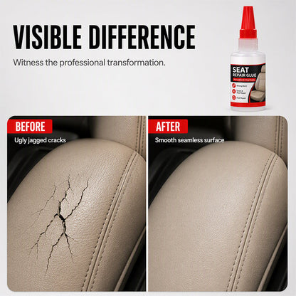 🚗Buy 1 Get 1 Free NOW🔥!! Quick Dry Car Seat Leather Repair Glue‑ Precision Nozzle Vinyl & Leather Adhesive, Permanent Bond Repair Glue for Car Seats, Sofas & Leather Furnitures