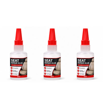 🚗Buy 1 Get 1 Free NOW🔥!! Quick Dry Car Seat Leather Repair Glue‑ Precision Nozzle Vinyl & Leather Adhesive, Permanent Bond Repair Glue for Car Seats, Sofas & Leather Furnitures