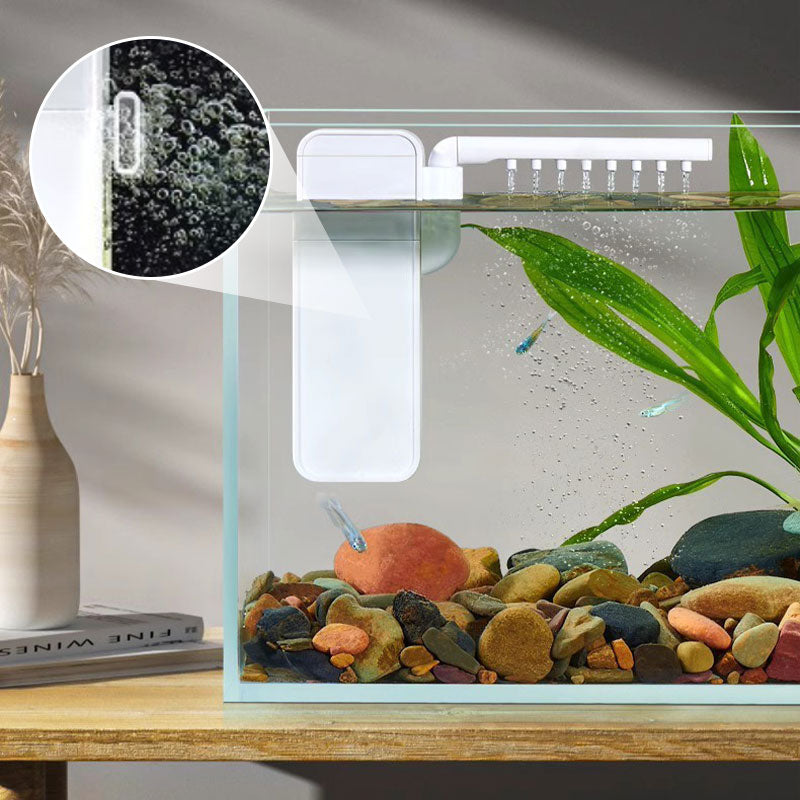 🐠 Multifunctional Mini Aquarium Filter – Compact Water Filtration System for Small Fish Tanks