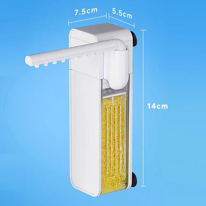 🐠 Multifunctional Mini Aquarium Filter – Compact Water Filtration System for Small Fish Tanks