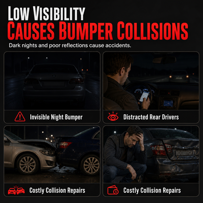 ✨Limited-time 50% off-Reflective Car Sticker Strips for Trunk & Rear Bumper