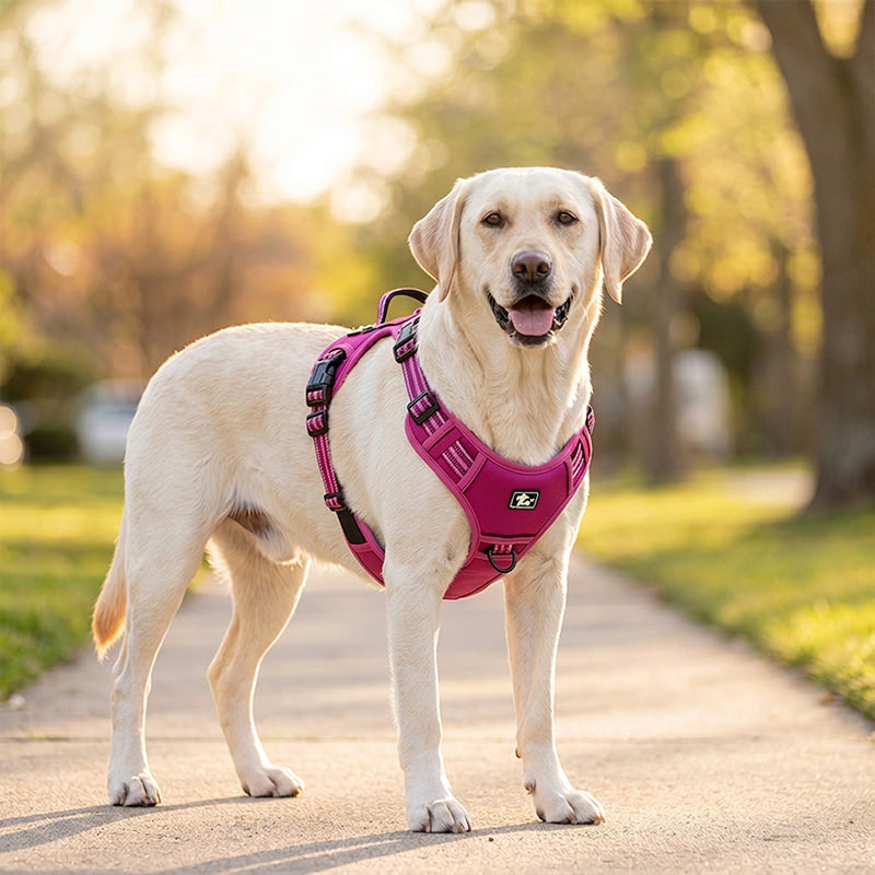 🎀Outdoor Heavy-Duty Adjustable No-Pull Dog Harness with Control Handle