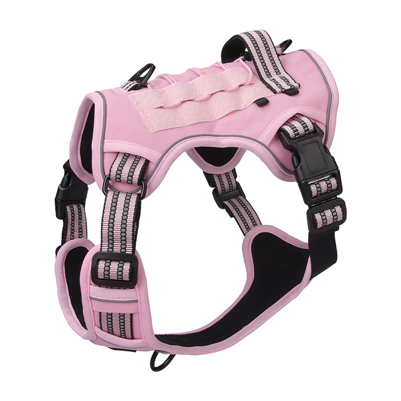 🎀Outdoor Heavy-Duty Adjustable No-Pull Dog Harness with Control Handle