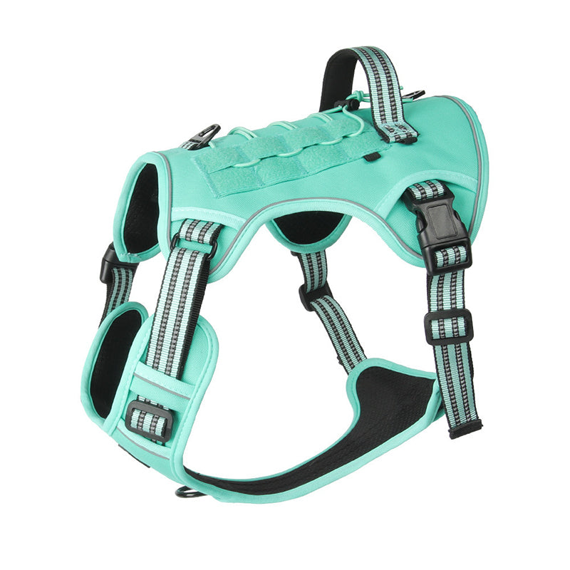 🎀Outdoor Heavy-Duty Adjustable No-Pull Dog Harness with Control Handle