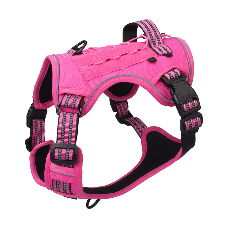 🎀Outdoor Heavy-Duty Adjustable No-Pull Dog Harness with Control Handle