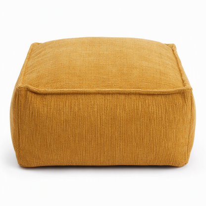 🛋️50% OFF NOW! Boho Storage Ottoman Pouf Cover – Empty Pouf Slipcover, Fill with Clothes & Blankets, Washable Fabric Foot Stool Cover Holds Up to 220lbs for Living Room