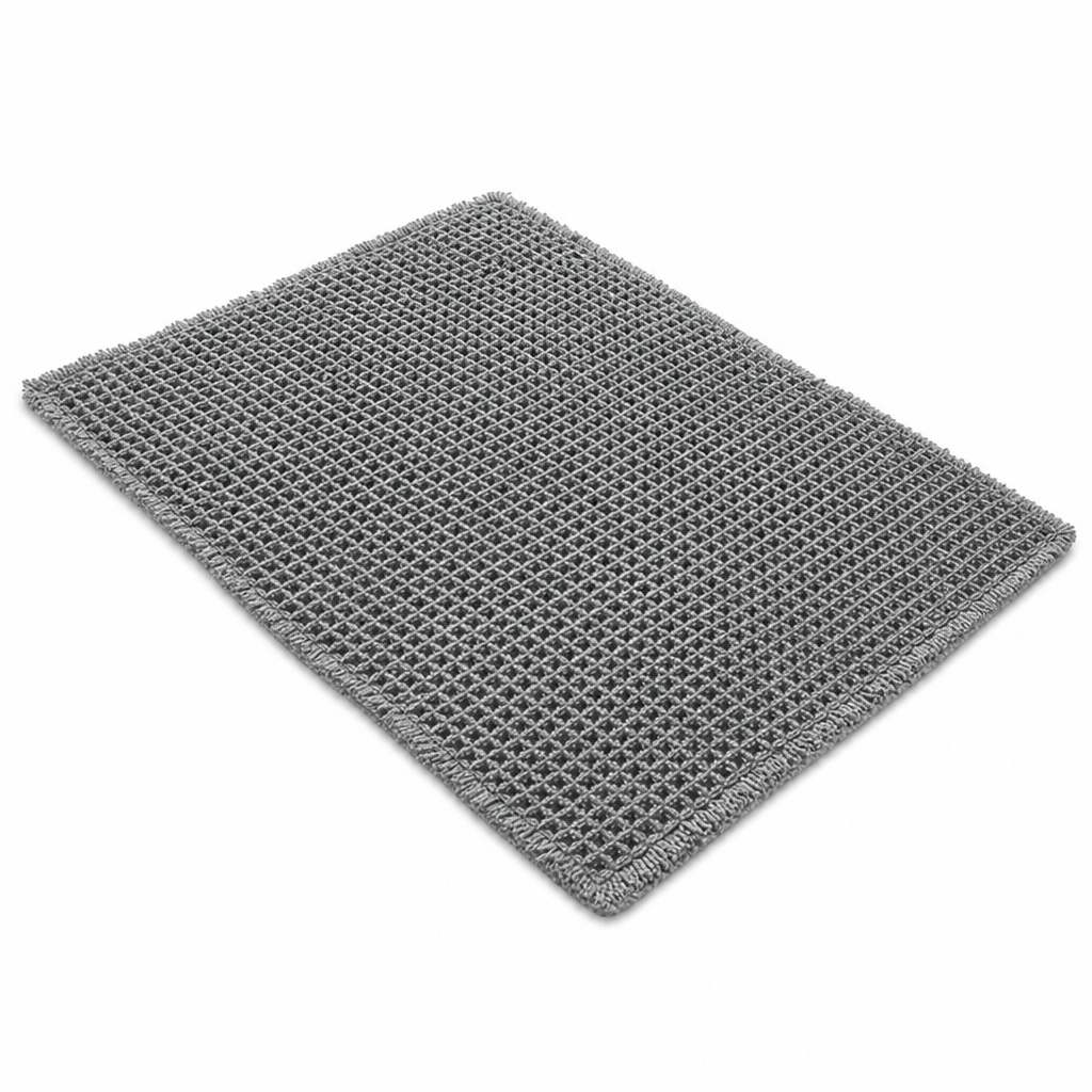 📢📢40% OFF !! ⏰Non Slip Water Absorbent Waffle Weave Bathroom Mat Solid Color Entrance Doormat