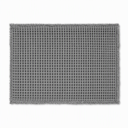 📢📢40% OFF !! ⏰Non Slip Water Absorbent Waffle Weave Bathroom Mat Solid Color Entrance Doormat