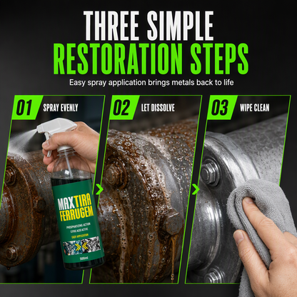 🔧 💨 3 in 1 Rust Remover & Phosphating Agent – Degrease, Remove Rust, Anti-Rust ✨