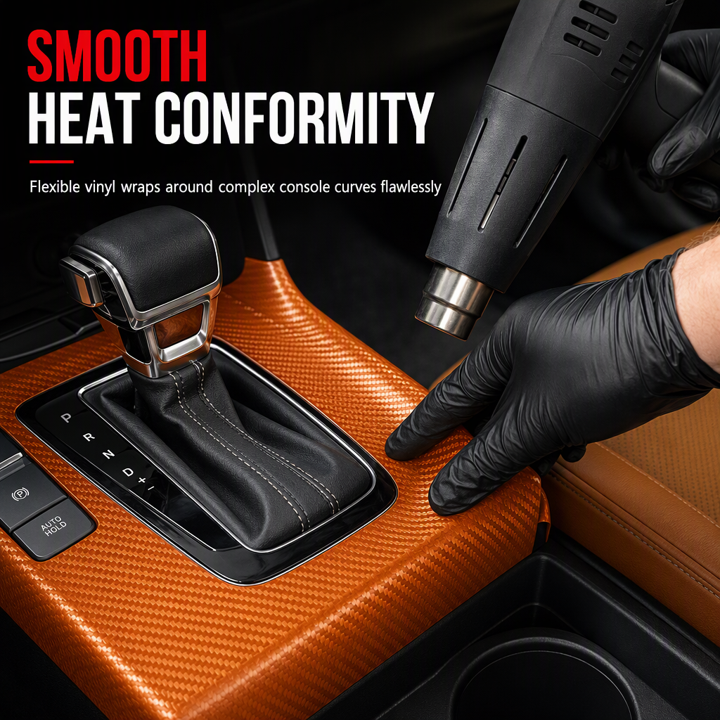 🎁Last Day Promotion 50% OFF🔥Carbon Fiber Interior Trim Film