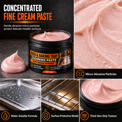 ✨ Heavy-Duty Grease Removal Cleaning Paste – Powerful Cleaner for Stubborn Grease & Grime