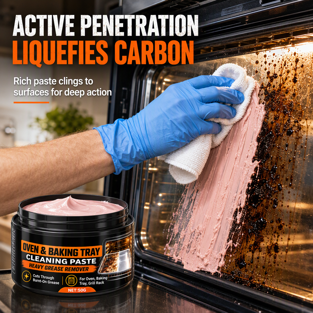 ✨ Heavy-Duty Grease Removal Cleaning Paste – Powerful Cleaner for Stubborn Grease & Grime