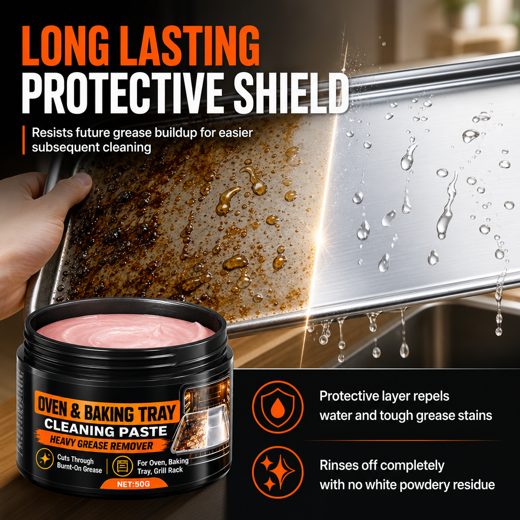 ✨ Heavy-Duty Grease Removal Cleaning Paste – Powerful Cleaner for Stubborn Grease & Grime