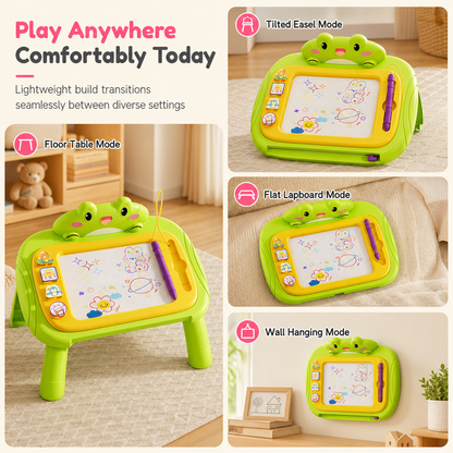 🎨 LIMITED-TIME 50% OFF! ✨ Kids Magnetic Drawing Board – Dust-free, Colorful, Safe 🪁
